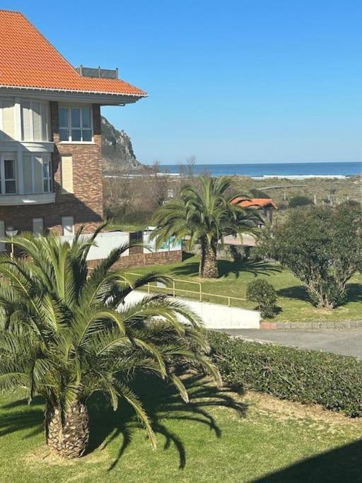 Playa De Berria -Apartamento Con Piscina Y Vistas Al Mar Santoña Exteriér fotografie
